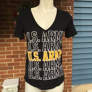 NWT - Pink by VS - US Navy - Black V-neck …